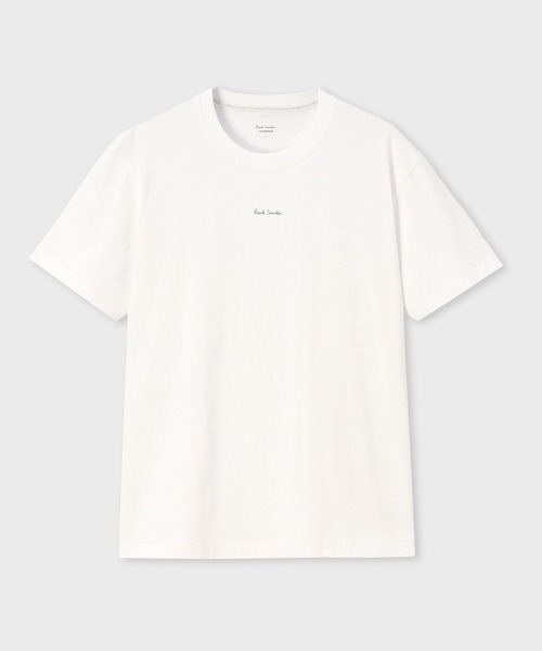 Paul Smith(ポールスミス)の「“Paul Smith” ロゴ Tシャツ【853362 7382S】(Tシャツ/カットソー・メンズ・ネイビー/ホワイト/ブラック・MEDIUM/LARGE)」の1枚目の写真