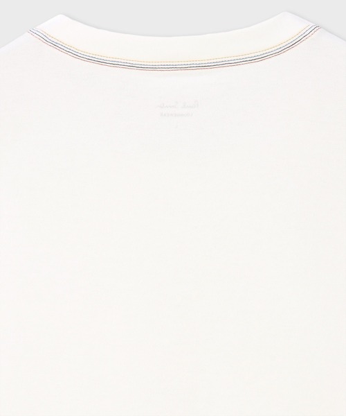 Paul Smith(ポールスミス)の「“Paul Smith” ロゴ Tシャツ【853362 7382S】(Tシャツ/カットソー・メンズ・ネイビー/ホワイト/ブラック・MEDIUM/LARGE)」の5枚目の写真