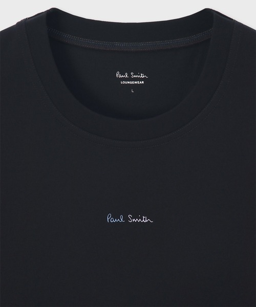 Paul Smith(ポールスミス)の「“Paul Smith” ロゴ Tシャツ【853362 7382S】(Tシャツ/カットソー・メンズ・ネイビー/ホワイト/ブラック・MEDIUM/LARGE)」の6枚目の写真