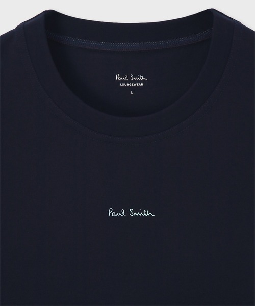 Paul Smith(ポールスミス)の「“Paul Smith” ロゴ Tシャツ【853362 7382S】(Tシャツ/カットソー・メンズ・ネイビー/ホワイト/ブラック・MEDIUM/LARGE)」の8枚目の写真