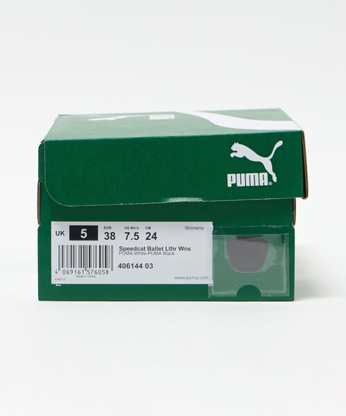 PUMA(プーマ)の「<PUMA>スピードキャット バレエ スニーカー(スニーカー・レディース・ホワイト/ブラック・24.5cm/22.5cm/23cm/24cm/23.5cm/25cm)」の16枚目の写真