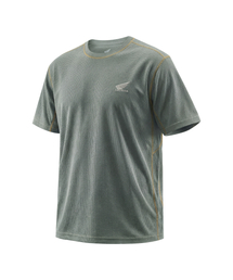 H-Tech Air Layer System Waffle Short Sleeve Charcoal