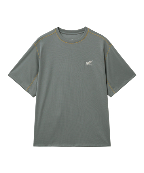 PHYPS MOTORCYCLE(フィップスモーターサイクル)の「H-Tech Air Layer System Waffle Short Sleeve Charcoal(Tシャツ/カットソー・レディース・その他・SMALL/MEDIUM/LARGE/X-LARGE)」の5枚目の写真
