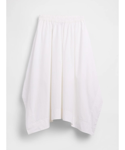GAP(ギャップ)の「ポプリン ハンカチーフ ミディスカート(スカート・レディース・ホワイト/ブラック・M/S/XS/XXS/L)」の4枚目の写真