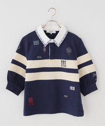 U by SPICK&SPAN | Sea New York/シー ニューヨーク CLAIRA EMB RUGBY SHIRT(Tシャツ/カットソー)