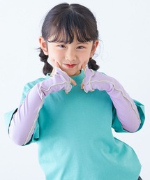 devirock（デビロック）の「【着けるとひんやり】接触冷感 UVカット メロウリブ アームカバー（アウトドアグッズ）」