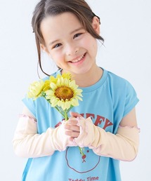 devirock（デビロック）の「【着けるとひんやり】接触冷感 UVカット メロウリブ アームカバー（アウトドアグッズ）」