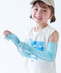 devirock（デビロック）の「【着けるとひんやり】接触冷感 UVカット メロウリブ アームカバー（アウトドアグッズ）」