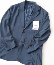 ROVERTRY（ローバートライ）の「ポリニット 2BテーラードJK レギュラーフィット（テーラードジャケット）」