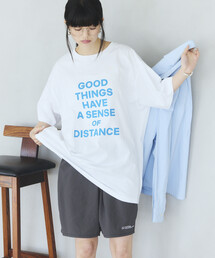 Firsthand | MA Firsthand/マ ファーストハンド ビッグシルエット コンセプト ロゴプリント Tシャツ / CONCEPT LOGO PRINT TEE(Tシャツ/カットソー)