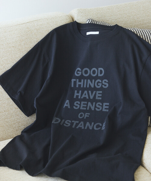 Firsthand(ファーストハンド)の「MA Firsthand/マ ファーストハンド ビッグシルエット コンセプト ロゴプリント Tシャツ / CONCEPT LOGO PRINT TEE(Tシャツ/カットソー・レディース・オフホワイト/ブラック/ホワイト・FREE)」の17枚目の写真