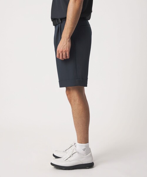 UNITED ARROWS GOLF（ユナイテッドアローズゴルフ）の「メンズ ツイル 2プリーツ ショートパンツ　2WAYストレッチ（その他パンツ・メンズ・ベージュ/ネイビー・M/L/XL）」の20枚目の写真