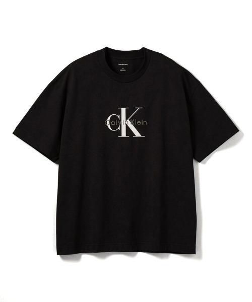 STYLISE（スタイライズ）の「【Calvin Klein】MONOLOGO OVERSIZED TEE / 2カラー [4RAB823]（Tシャツ/カットソー・メンズ・ブラック/ホワイト・L/M/S/LL）」の4枚目の写真
