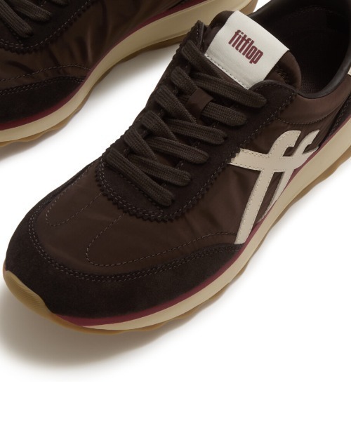 fitflop(フィットフロップ)の「RETRO-Q FF ファブリック/スエード スニーカー(スニーカー・レディース・チョコ・US6/US7.5/US7)」の7枚目の写真