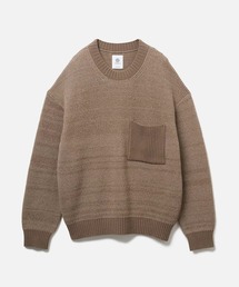 SEAGREEN(シーグリーン) WOOL WASHI KNIT PULLOVER