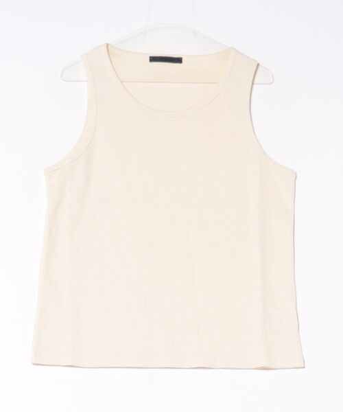 Revo.(レボ)の「サーマル タンクトップ ノースリーブ / ワッフルタンクトップ【UNISEX】(タンクトップ・メンズ・杢グレー/ホワイト系/ホワイト系1/ブラック/カーキ・M/L/XL)」の2枚目の写真