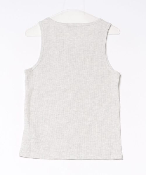 Revo.(レボ)の「サーマル タンクトップ ノースリーブ / ワッフルタンクトップ【UNISEX】(タンクトップ・メンズ・杢グレー/ホワイト系/ホワイト系1/ブラック/カーキ・M/L/XL)」の6枚目の写真