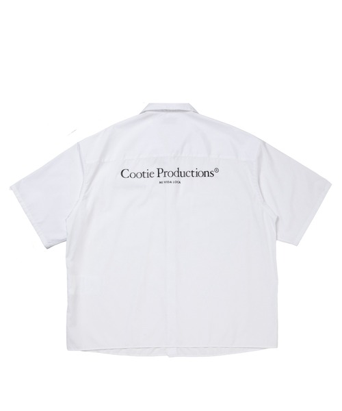 COOTIE PRODUCTIONS（クーティープロダクションズ）の「Broad S/S Work Shirt（Tシャツ/カットソー・メンズ・ホワイト/ネイビー/ブラック・X-LARGE/LARGE/MEDIUM/SMALL）」の7枚目の写真