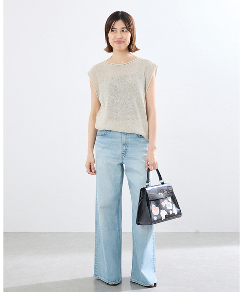 IENA（イエナ）の「YANUK/ヤヌーク 別注 LYDIA デニムパンツ（デニムパンツ・レディース・ブルー・22/23/24/25/26）」の8枚目の写真