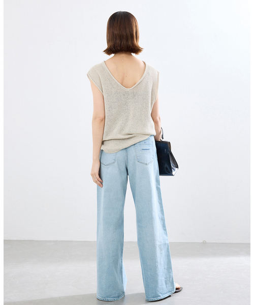 IENA（イエナ）の「YANUK/ヤヌーク 別注 LYDIA デニムパンツ（デニムパンツ・レディース・ブルー・22/23/24/25/26）」の9枚目の写真