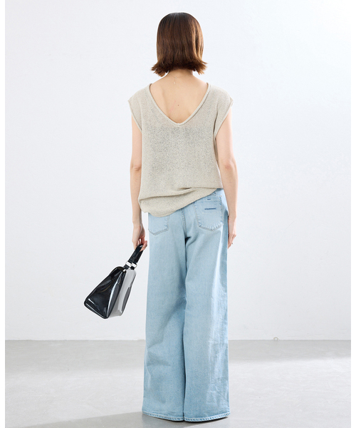 IENA（イエナ）の「YANUK/ヤヌーク 別注 LYDIA デニムパンツ（デニムパンツ・レディース・ブルー・22/23/24/25/26）」の10枚目の写真