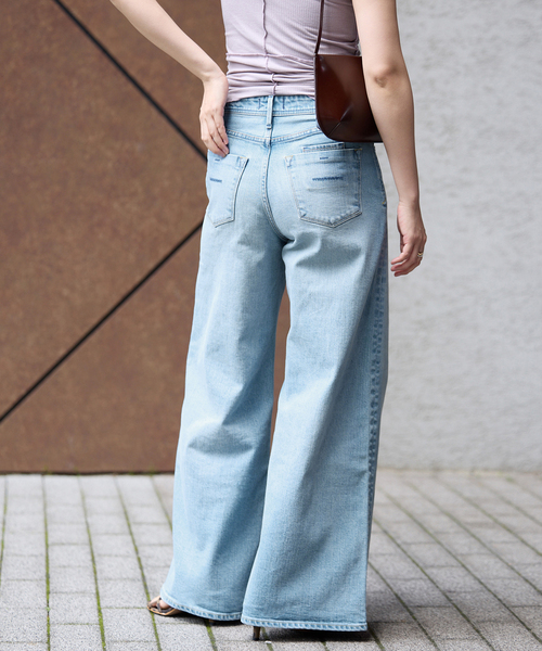 IENA（イエナ）の「YANUK/ヤヌーク 別注 LYDIA デニムパンツ（デニムパンツ・レディース・ブルー・22/23/24/25/26）」の14枚目の写真