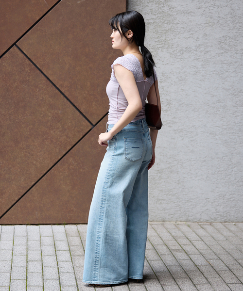IENA（イエナ）の「YANUK/ヤヌーク 別注 LYDIA デニムパンツ（デニムパンツ・レディース・ブルー・22/23/24/25/26）」の19枚目の写真