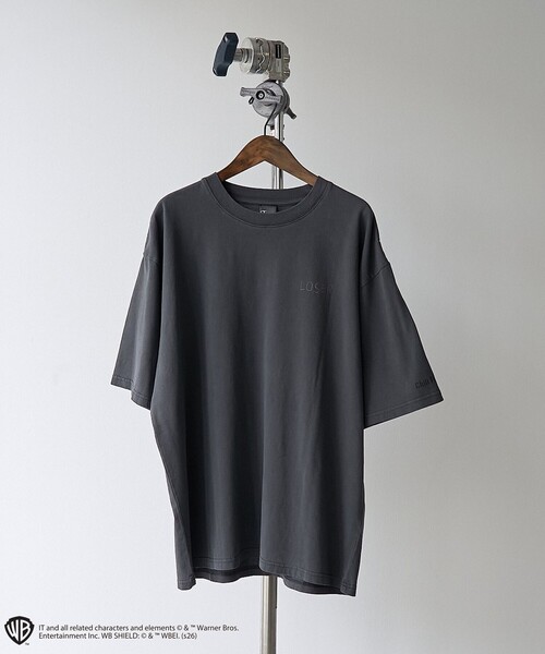 coen(コーエン)の「【WEB限定】IT(イット)ヴィンテージライクTシャツ(Tシャツ/カットソー・メンズ・ホワイト/ダークグレー・XL/L/M/S)」の12枚目の写真