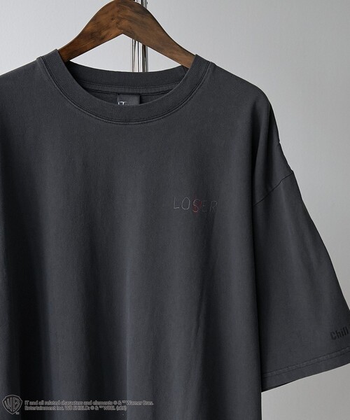 coen(コーエン)の「【WEB限定】IT(イット)ヴィンテージライクTシャツ(Tシャツ/カットソー・メンズ・ホワイト/ダークグレー・XL/L/M/S)」の13枚目の写真