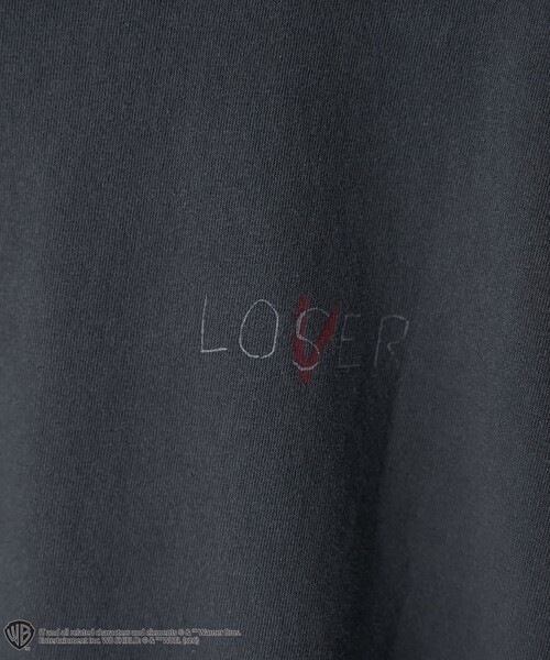 coen(コーエン)の「【WEB限定】IT(イット)ヴィンテージライクTシャツ(Tシャツ/カットソー・メンズ・ホワイト/ダークグレー・XL/L/M/S)」の14枚目の写真