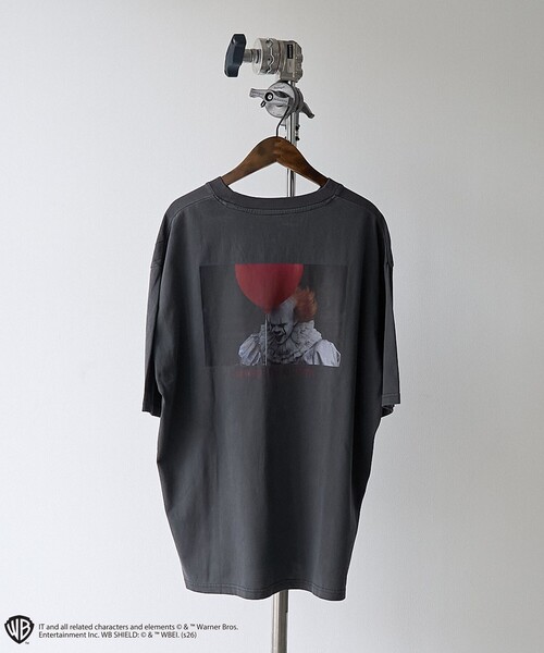 coen(コーエン)の「【WEB限定】IT(イット)ヴィンテージライクTシャツ(Tシャツ/カットソー・メンズ・ホワイト/ダークグレー・XL/L/M/S)」の15枚目の写真