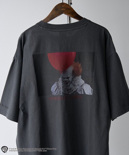 coen(コーエン)の「【WEB限定】IT(イット)ヴィンテージライクTシャツ(Tシャツ/カットソー・メンズ・ホワイト/ダークグレー・XL/L/M/S)」の16枚目の写真
