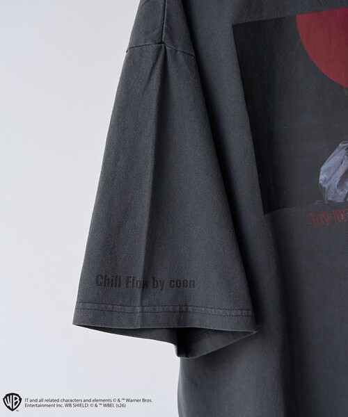 coen(コーエン)の「【WEB限定】IT(イット)ヴィンテージライクTシャツ(Tシャツ/カットソー・メンズ・ホワイト/ダークグレー・XL/L/M/S)」の17枚目の写真