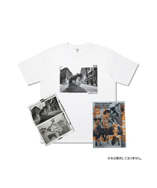 CULTURE SUPPLY(カルチャー サプライ)の「Alberto Garcia-Alix Autorretrato WHITE(Tシャツ/カットソー・レディース・ホワイト・MEDIUM/X-LARGE/LARGE)」の1枚目の写真