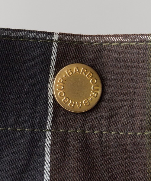 Barbour(バブアー)の「Barbour/バブアー Telfield tartan tote bag タータンロゴトートバック 秋 秋服 2026年秋冬(トートバッグ・メンズ・ベージュ/グリーン/オリーブ・ONE SIZE)」の14枚目の写真