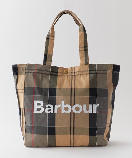 Barbour(バブアー)の「Barbour/バブアー Telfield tartan tote bag タータンロゴトートバック 秋 秋服 2026年秋冬(トートバッグ・メンズ・ベージュ/グリーン/オリーブ・ONE SIZE)」の20枚目の写真