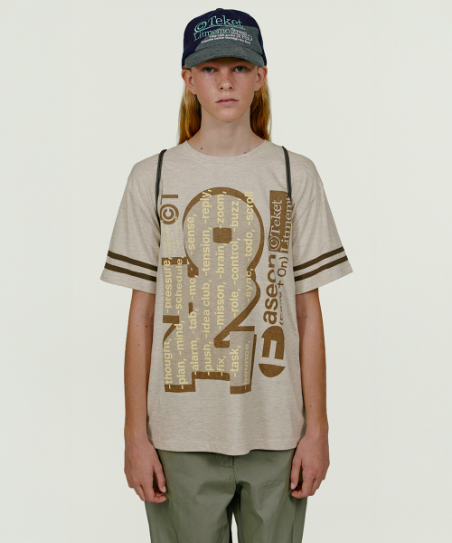 TEKET(テケット)の「No-Thought Tee Oatmeal(Tシャツ/カットソー・レディース・その他・LARGE/SMALL/MEDIUM)」の2枚目の写真