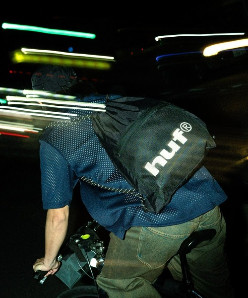 HUF(ハフ)の「HUF eightynine KNAPSACK(バックパック/リュック・メンズ・ブラック・O/S)」の2枚目の写真