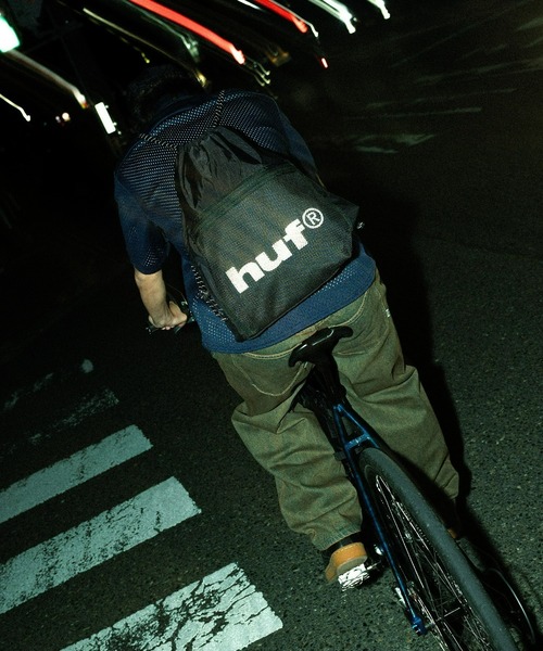 HUF(ハフ)の「HUF eightynine KNAPSACK(バックパック/リュック・メンズ・ブラック・O/S)」の3枚目の写真