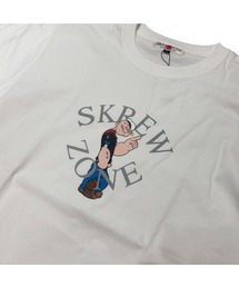 SKREWZONE（スクリューゾーン）の「SKREWZONE × POPEYE Tシャツ（Tシャツ/カットソー）」