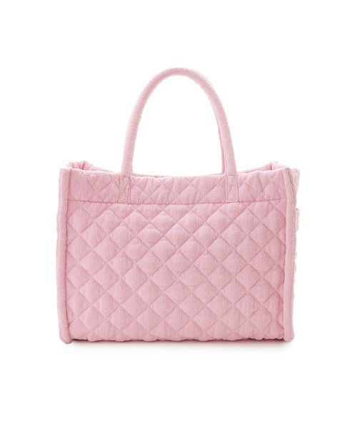 FURFUR（ファーファー）の「【限定カラー】パイルキルティングトートバッグ（トートバッグ・レディース・イエロー/ピンク/ブルー・F）」の12枚目の写真