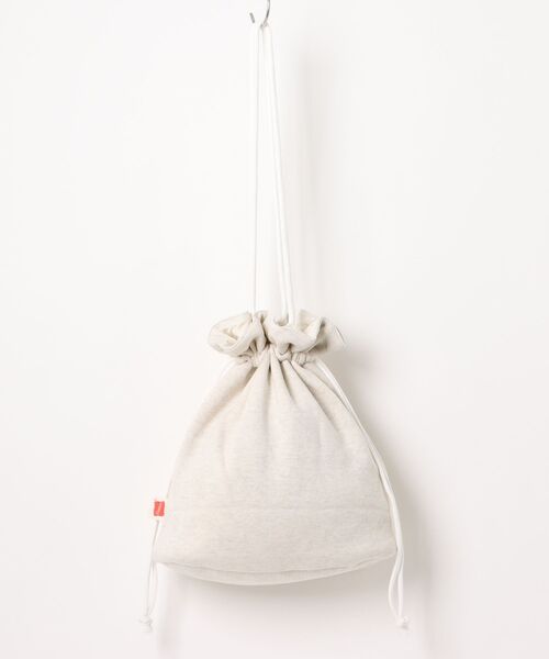 HANES(ヘインズ)の「【Hanes】巾着バッグ 60333806 TCP(ショルダーバッグ・レディース・オフホワイト/グレー/ネイビー・FREE)」の4枚目の写真