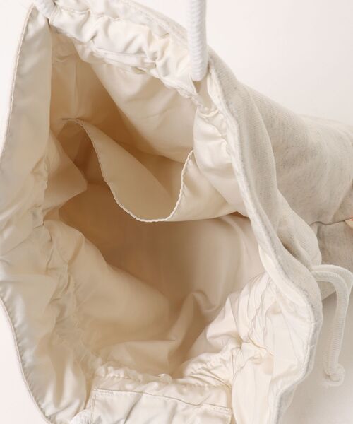 HANES(ヘインズ)の「【Hanes】巾着バッグ 60333806 TCP(ショルダーバッグ・レディース・オフホワイト/グレー/ネイビー・FREE)」の6枚目の写真