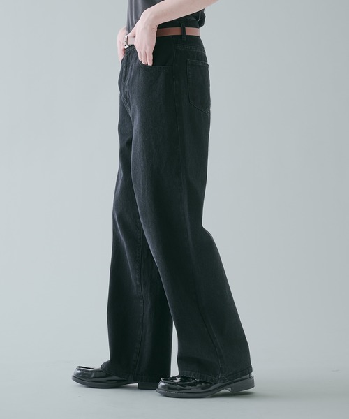 SELLE GLANT(セレグランテ)の「HEAVYWEIGHT STRAIGHT DENIM PANTS ヘビーウェイトストレートデニムパンツ(デニムパンツ・メンズ・ダークインディゴブルー/ブラック/ブルー・LARGE/MEDIUM/SMALL)」の7枚目の写真