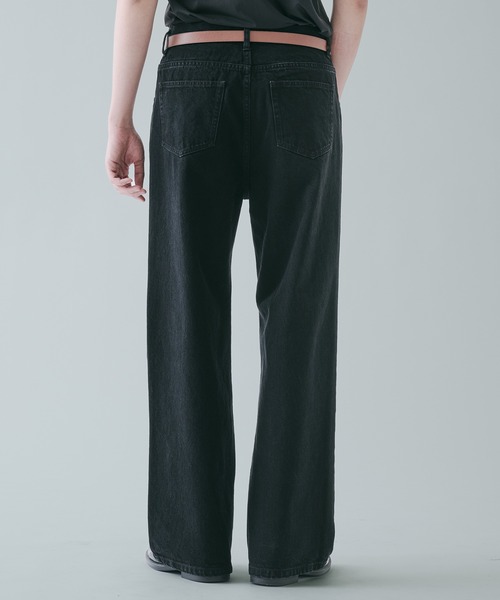 SELLE GLANT(セレグランテ)の「HEAVYWEIGHT STRAIGHT DENIM PANTS ヘビーウェイトストレートデニムパンツ(デニムパンツ・メンズ・ダークインディゴブルー/ブラック/ブルー・LARGE/MEDIUM/SMALL)」の8枚目の写真