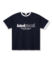 アニュコアロゴリングルーズフィット半袖Tシャツ4カラー [ANSE_4502]