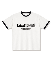 アニュコアロゴリングルーズフィット半袖Tシャツ4カラー [ANSE_4502]