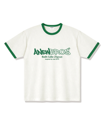 アニュコアロゴリングルーズフィット半袖Tシャツ4カラー [ANSE_4502]