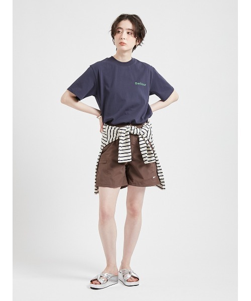 Barbour(バブアー)の「【TRANSPORT / トランスポート】ナイロン ショーツ Japan Exclusive(レディース)(その他パンツ・レディース・ベージュ/ブラウン/ブラック・SMALL/MEDIUM)」の13枚目の写真