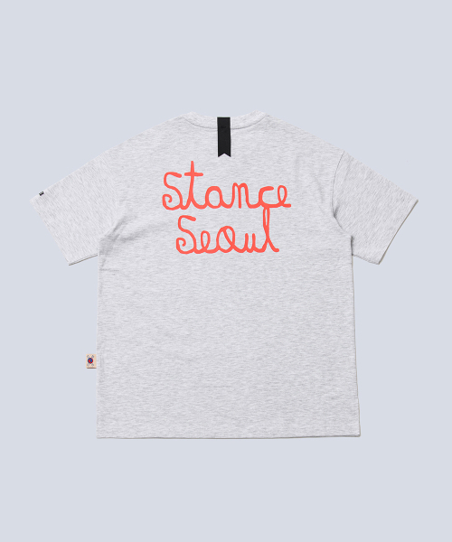 STANCE SEOUL(スタンス・ソウル)の「HELMET BOY SEASON TOP (HEATHER GREY)(Tシャツ/カットソー・メンズ・その他・SMALL/MEDIUM/LARGE/X-LARGE)」の2枚目の写真